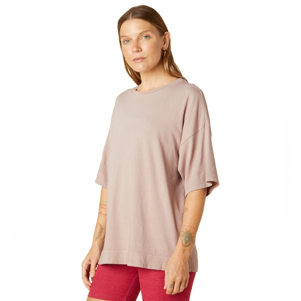 BEYOND YOGA Sweat Set Boyfriend Tee